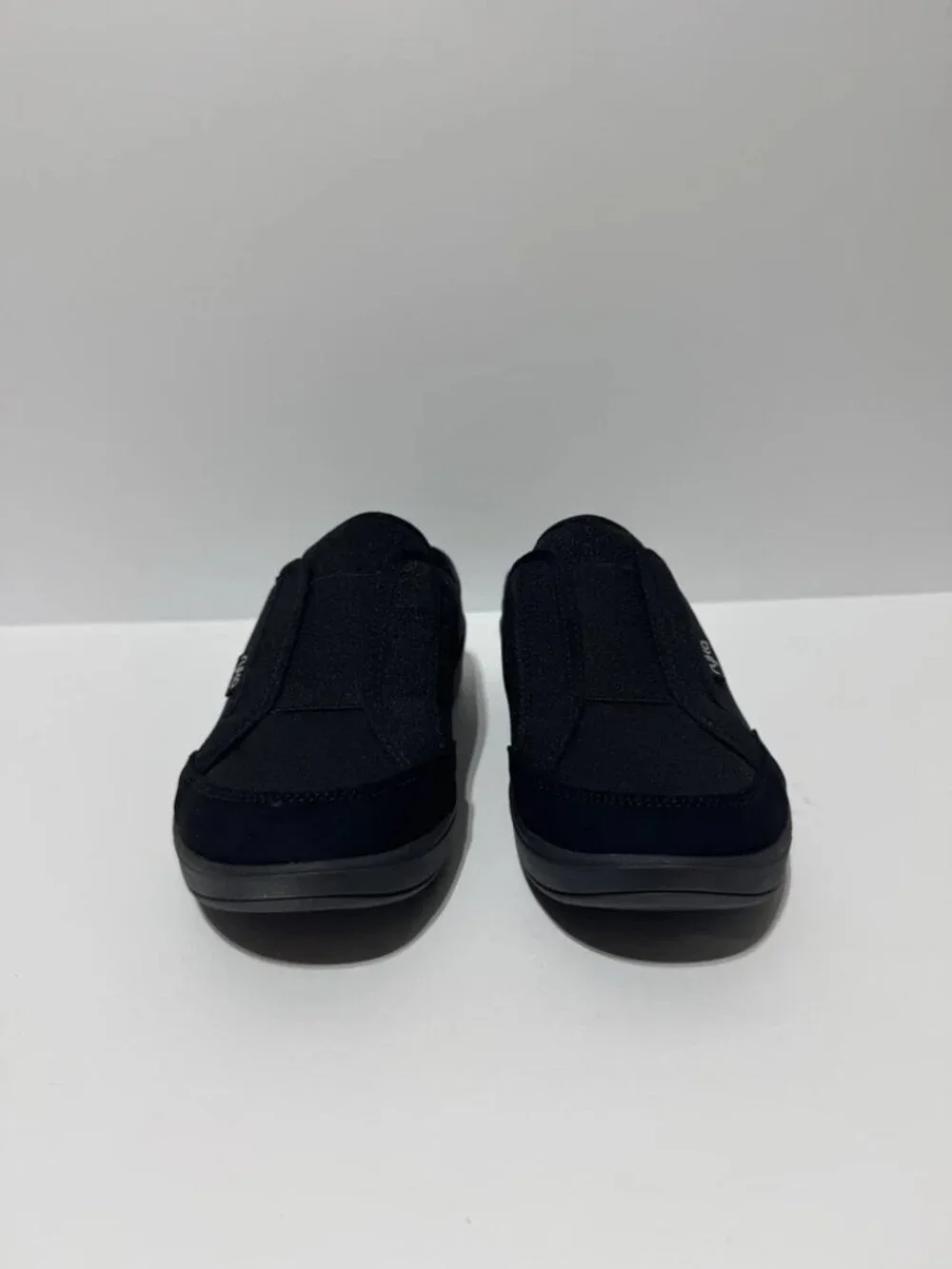 Ryka Womens Lounge Slip On Black Size 6W
